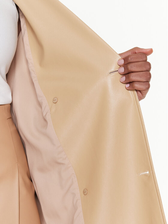 TWINSET TWINSET Vihmamantel 231TP2093 Ekrüüvärv Regular Fit