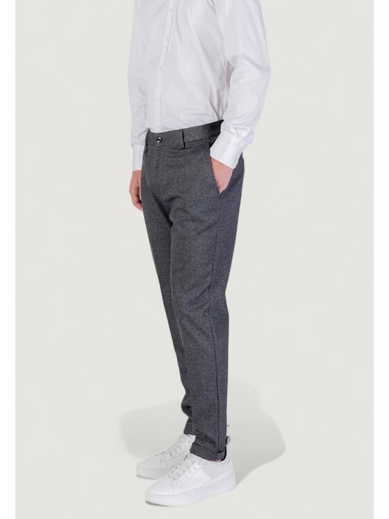 Antony Morato Antony Morato Παντελόνι κοστουμιού ASHE SUPER SKINNY FIT Γκρι Skin Fit