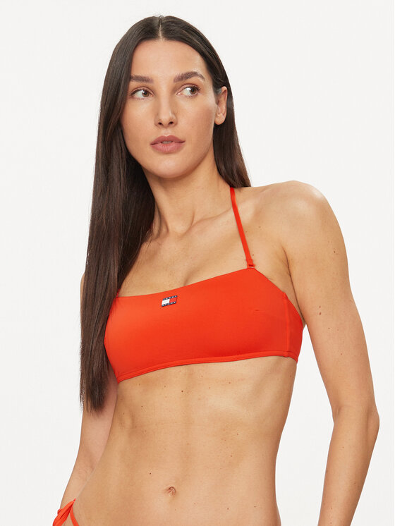 Tommy Hilfiger Tommy Hilfiger Vrchní část bikin UW0UW05088 Červená