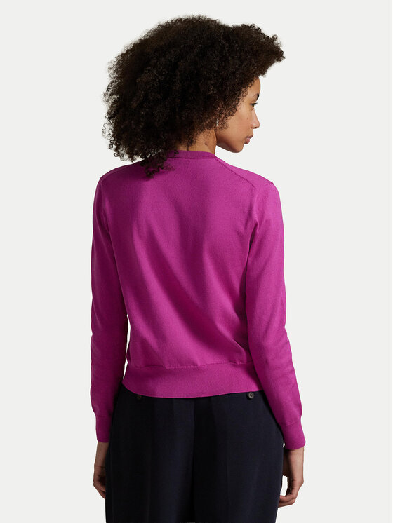 Polo Ralph Lauren Polo Ralph Lauren Strickjacke 211971871010 Violett Slim Fit