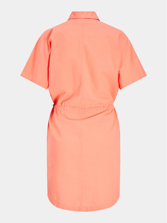 JJXX JJXX Rochie tip cămașă Sana 12249747 Portocaliu Relaxed Fit