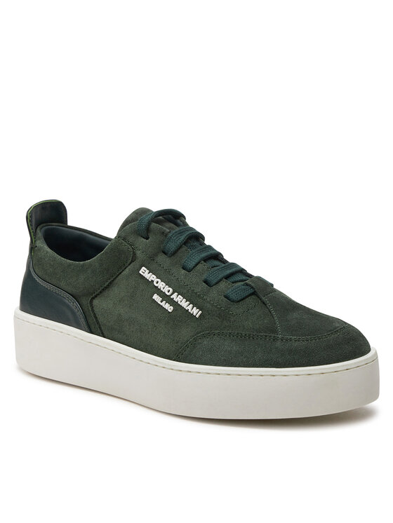 Emporio Armani Emporio Armani Сникърси X3X207 XR158 00571 Зелен