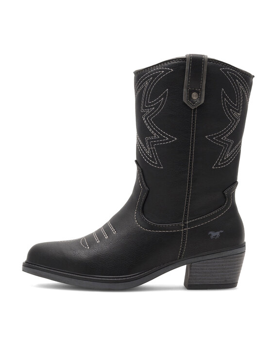 Mustang Mustang Cowboystiefel 1478-503 Schwarz