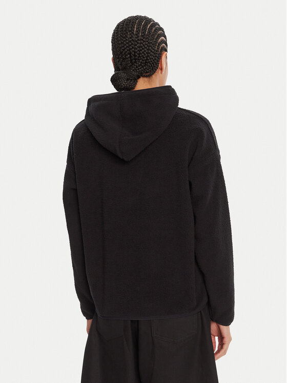 Roxy Roxy Felpa di pile Cool Calling ERJPF03221 Nero Regular Fit