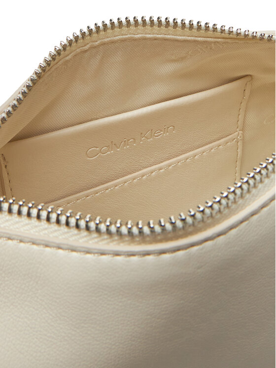 Calvin Klein Calvin Klein Torebka Hardware Handle Mini Bag K60K613027 Écru
