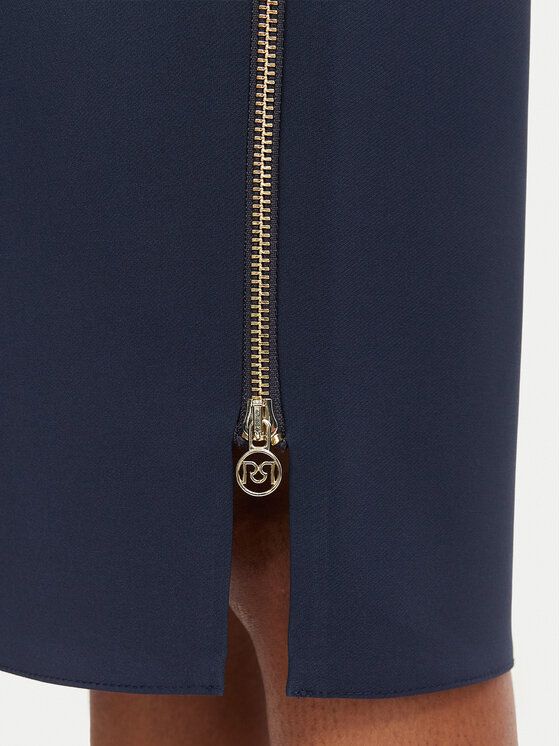 Rinascimento Rinascimento Φούστα pencil CFC0128651003 Σκούρο μπλε Slim Fit