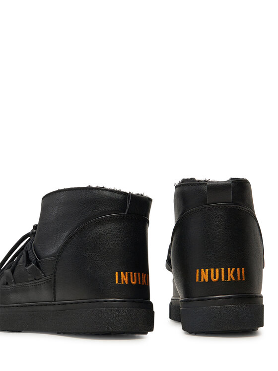 Inuikii Inuikii Μπότες Χιονιού Grape Low 05600-004 Μαύρο