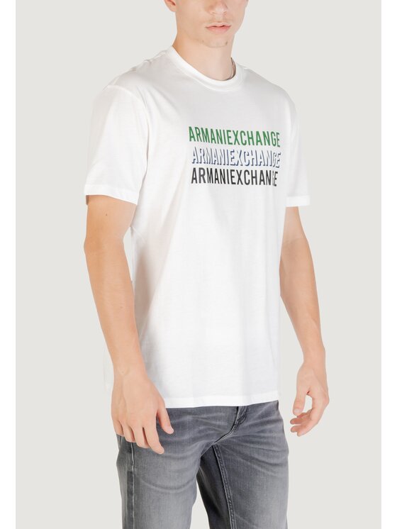 Armani Exchange Armani Exchange T-Shirt XM001444 AF10358 Biały Casual Fit