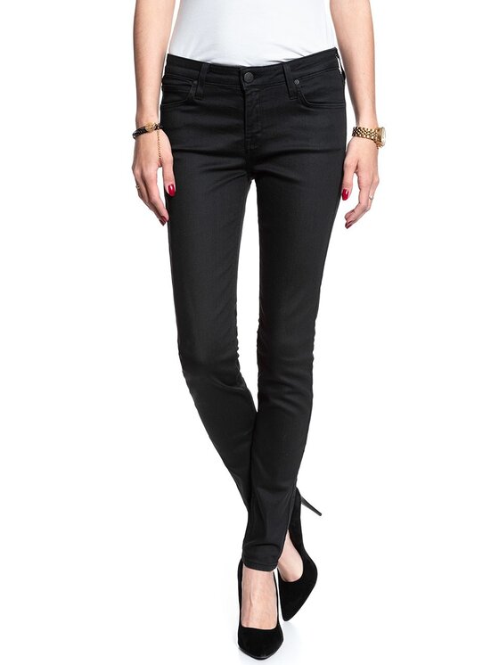 Lee Lee Jeansy SCARLETT Czarny Skinny Fit
