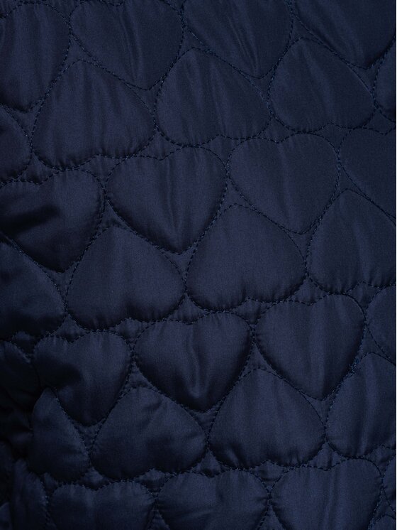 Ombre Ombre Bunda pro přechodné období OW-JT-E0018 Tmavomodrá Regular Fit