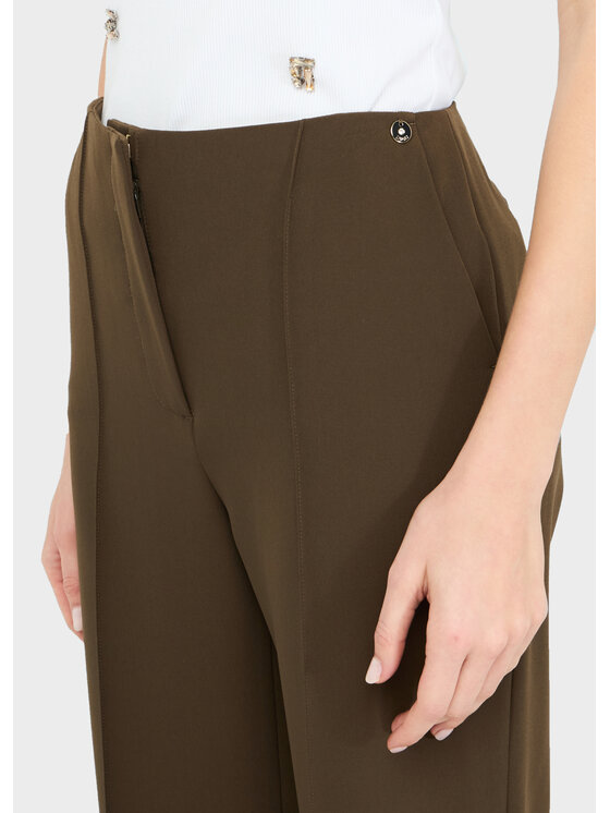 Liu Jo Liu Jo Pantaloni di tessuto CF5304T2200X070A Verde Regular Fit