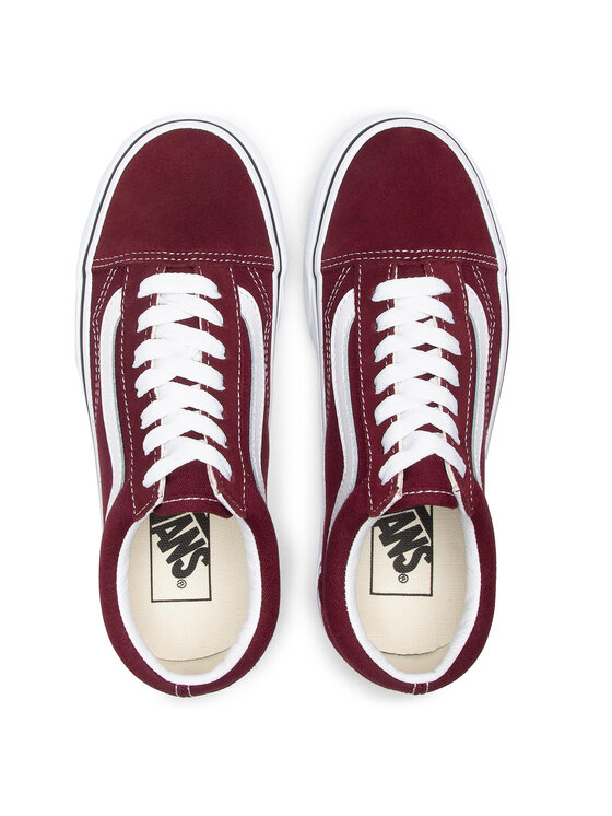 Vans Sneakers aus Stoff Old Skool VN0A38G15U71 Dunkelrot Modivo