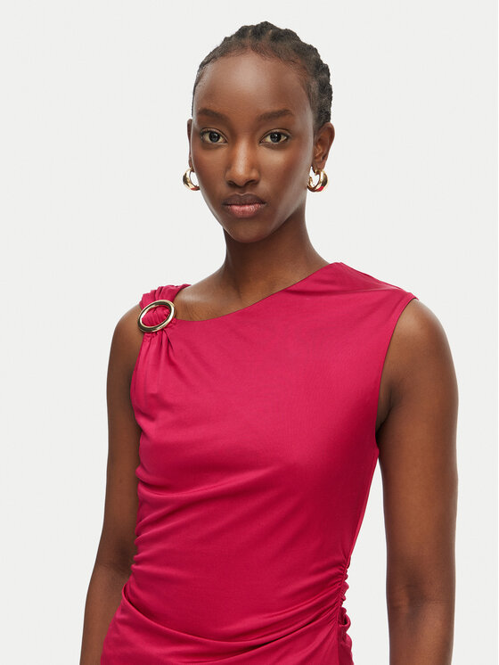 Marciano Guess Marciano Guess Marškinėliai G6GP02 K3068 Rožinė Slim Fit