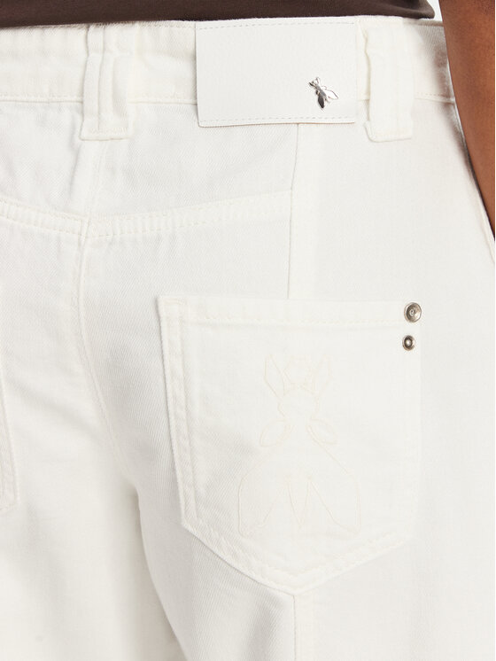 Patrizia Pepe Patrizia Pepe Farmer 2P1694/D107-W146 Fehér Boyfriend Fit