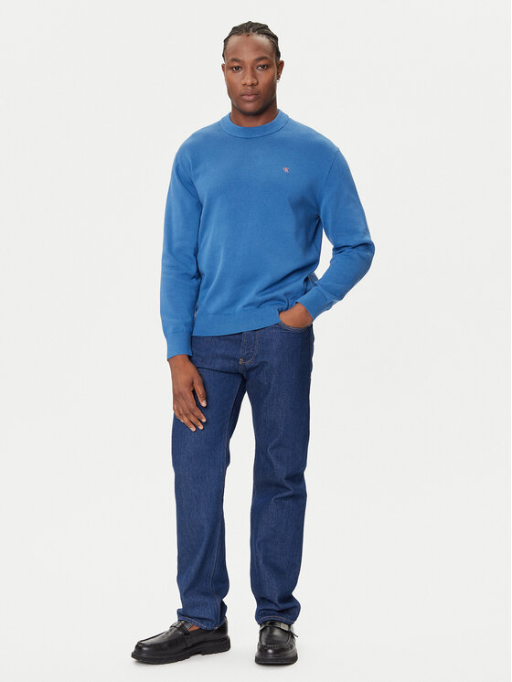 Calvin Klein Jeans Calvin Klein Jeans Sweter LV04RC309G Niebieski Regular Fit