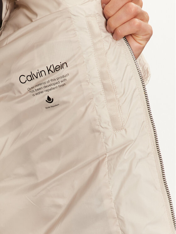 Calvin Klein Calvin Klein Kurtka zimowa K10K113476 Beżowy Regular Fit