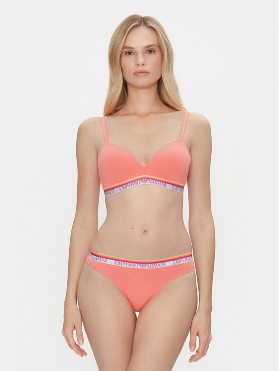 Emporio Armani Underwear Emporio Armani Underwear Sada 2 kusů brazilských kalhotek EW000404 AF10883 M4008 Růžová