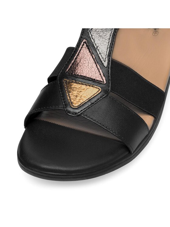 Go Soft Go Soft Sandalen WI16-INES-06 Schwarz