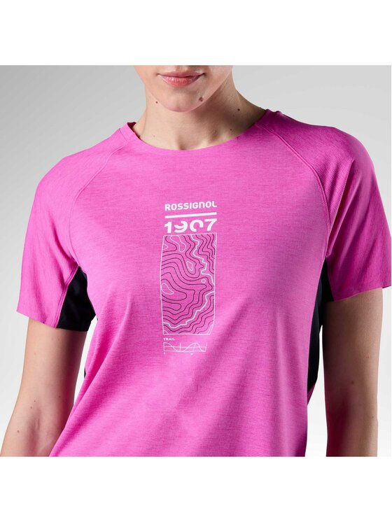 Rossignol Rossignol Tank top W Sapa Ultra Tee Fioletowy jasny Regular Fit