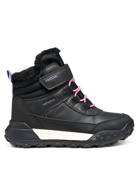 Geox Geox Cizme de zăpadă J Trekkyup B Ab J46M7A 0MEMS C9266 D Negru