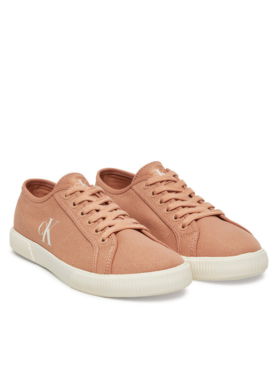 Calvin Klein Jeans Calvin Klein Jeans Tenis superge Ess Vulc Low Cv Mg Wn YW0YW01762 Koral