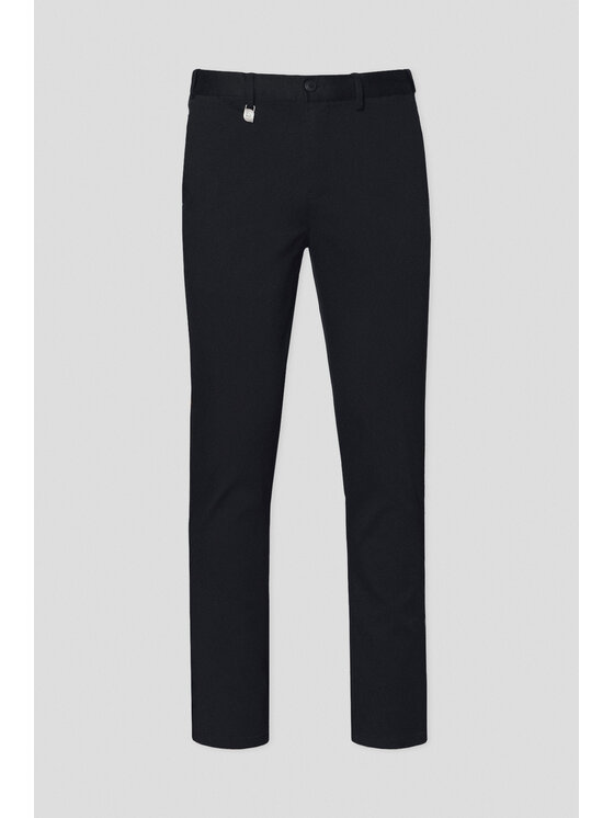 Lancerto Lancerto Chinosy Mikkeli SP082125000007 Czarny Regular Fit