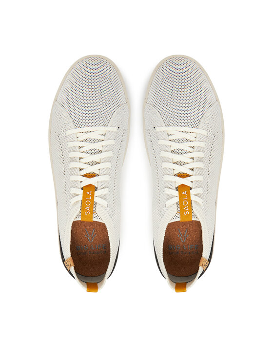 Saola Saola Sneakersy Cannon Knit W 2.0 SAO5105 Biela