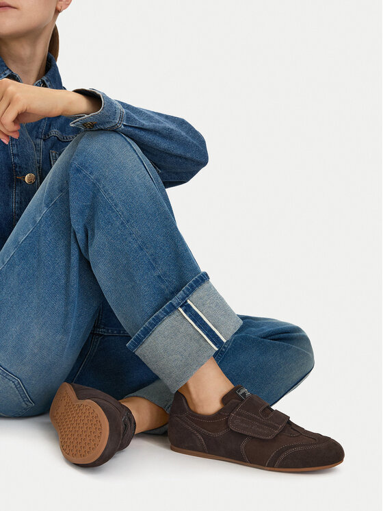 Guess Jeans Guess Jeans Sneakersy EO-GSJ0906 Brązowy