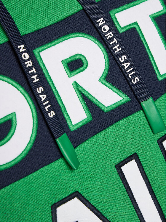 North Sails North Sails Bluză 691250 Verde Regular Fit