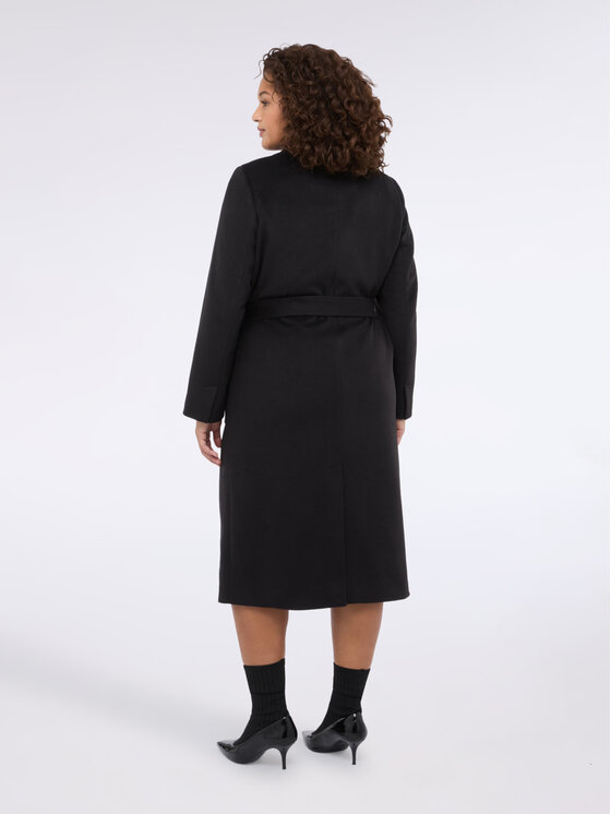 Fiorella Rubino Fiorella Rubino Cappotto 0039T000346N033 Nero Regular Fit