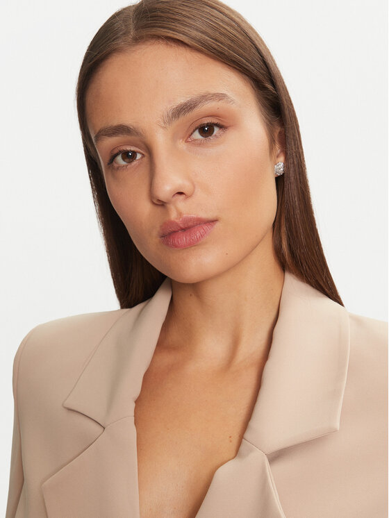 Guess Guess Kokteiļkleita Leonie W4BK46 WGLO2 Bēšs Regular Fit