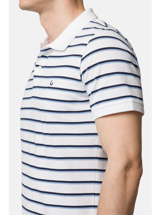 Lancerto Lancerto Polo Logan PO073123000022 Kolorowy Regular Fit