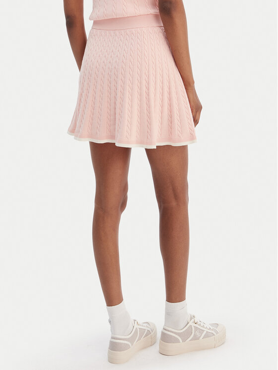 Guess Guess mini svārki V6RD07 Z4652 Rozā Regular Fit