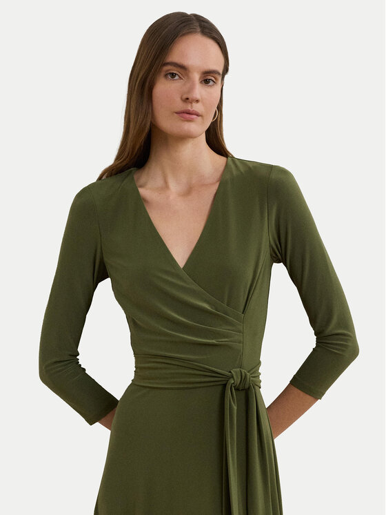 LAUREN RALPH LAUREN LAUREN RALPH LAUREN Sukienka codzienna 250769904042 Khaki Regular Fit