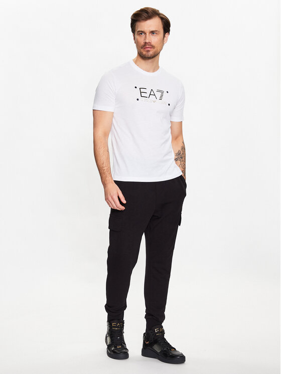 EA7 Emporio Armani EA7 Emporio Armani Tričko 3RPT20 PJM9Z 1100 Biela Regular Fit