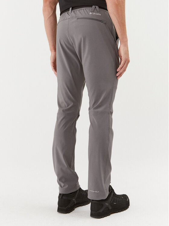Columbia Columbia Spodnie outdoor Maxtrail™ Midweight Warm Pant Szary Regular Fit