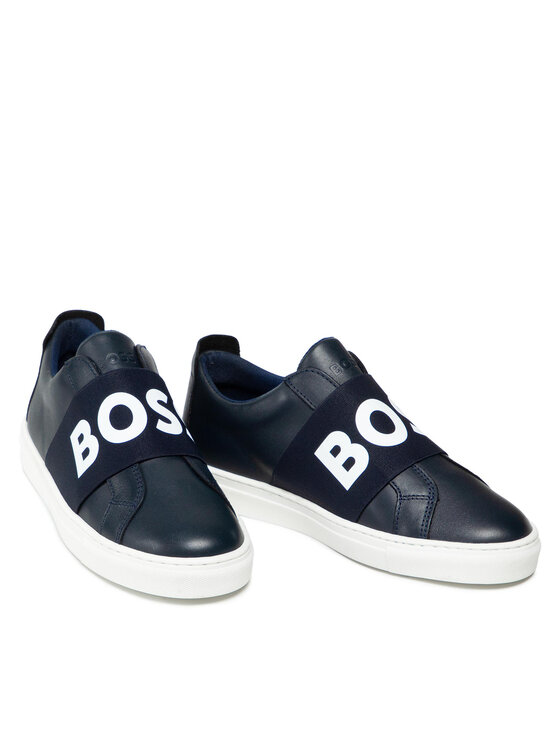 BOSS Boss Sneakersy J29291 S Granatowy