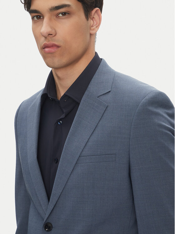 HUGO HUGO Garnitur Arti-Hesten253X 50545457 Niebieski Extra Slim Fit