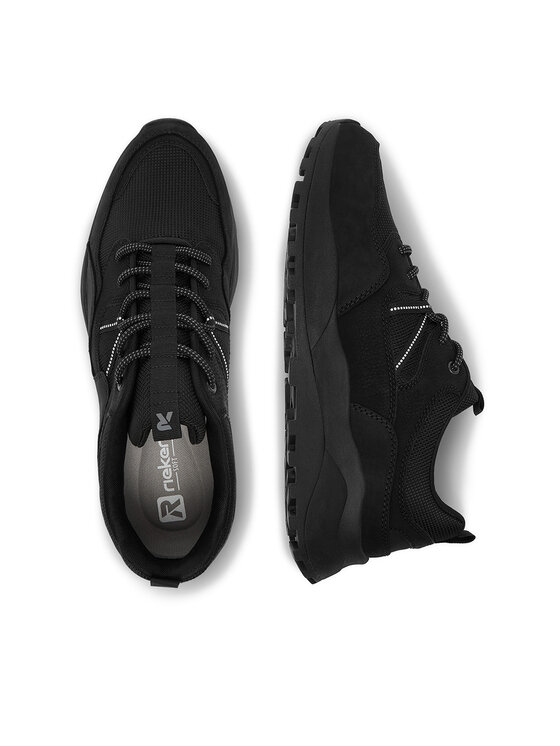 Rieker Rieker Sneakersy U1301-01 Czarny