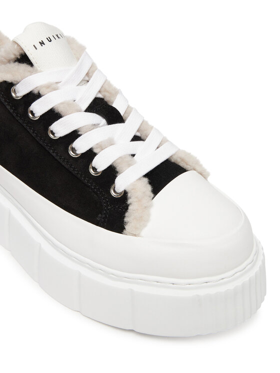 Inuikii Inuikii Sneakers aus Stoff Matilda Curly 1001.001.0381 Schwarz
