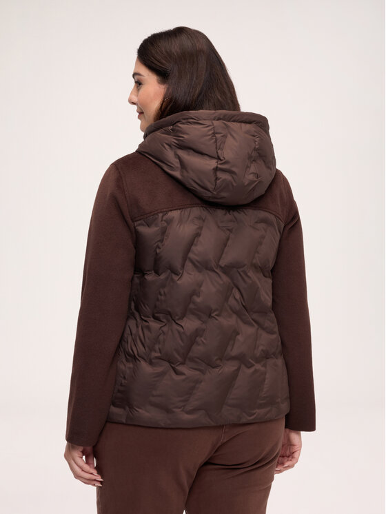 Fiorella Rubino Fiorella Rubino Płaszcz zimowy F079T001518N022 Brązowy Regular Fit