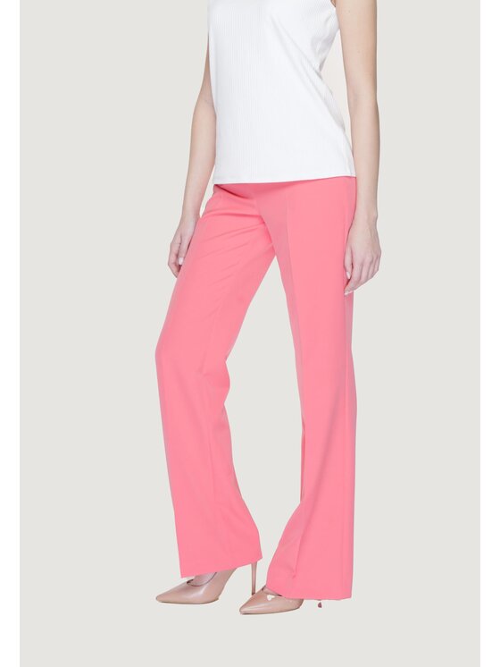 Silence Silence Spodnie garniturowe SD2013PE24 Koralowy To Fit