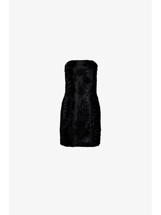 LE POSSÉ LE POSSÉ Φόρεμα κοκτέιλ SKZFT Μαύρο Slim Fit