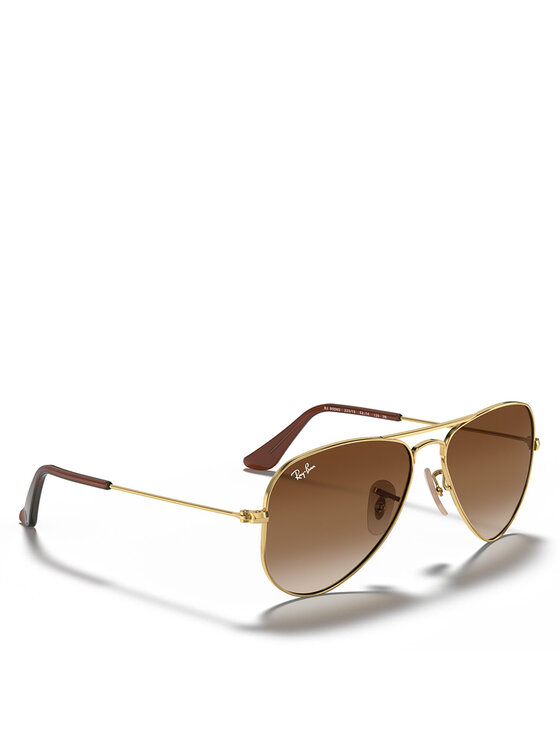 Ochelari de soare pentru copii Ray-Ban Aviator 0RJ9506S 223/13 Auriu