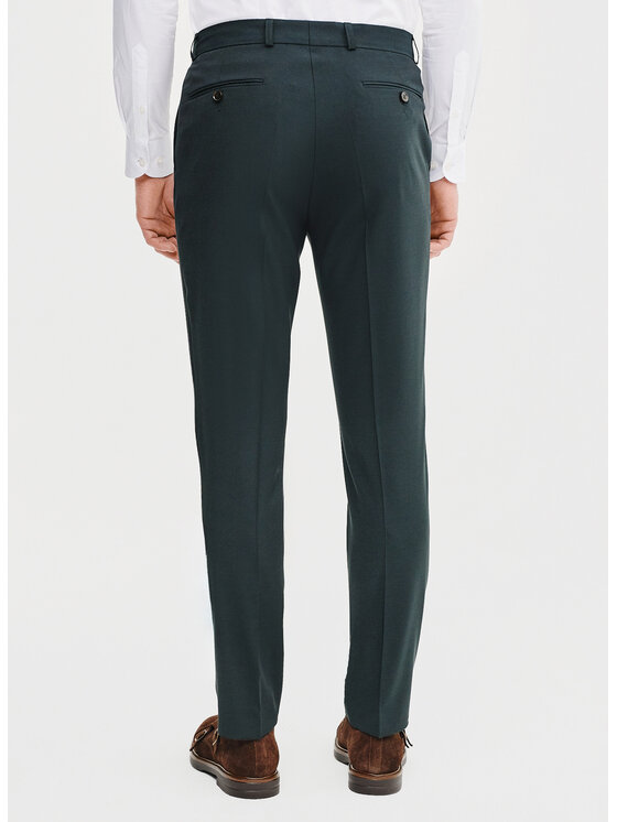 Pako Lorente Pako Lorente Spodnie garniturowe P25SP-6G-029 Zielony Slim Fit