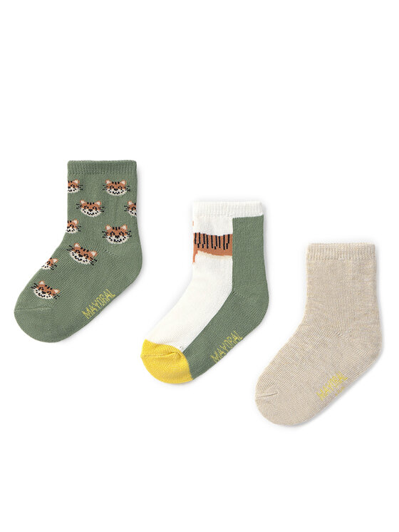 Set de 3 perechi de șosete lungi pentru copii Mayoral 10870 Colorat
