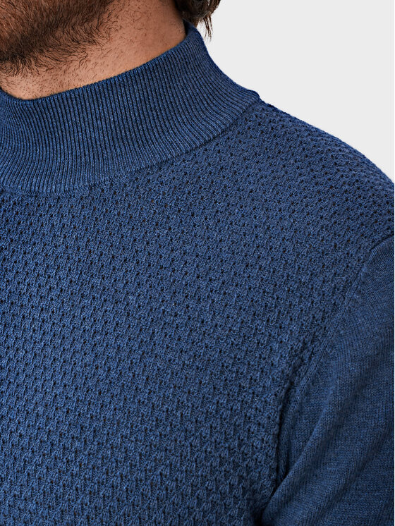 Evenemen Evenemen Sweter 1170018 Niebieski Slim Fit