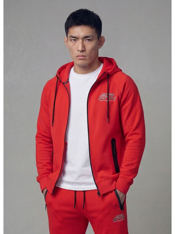 PITBULL PITBULL Bluza ADCC DOGWOOD Czerwony Regular Fit