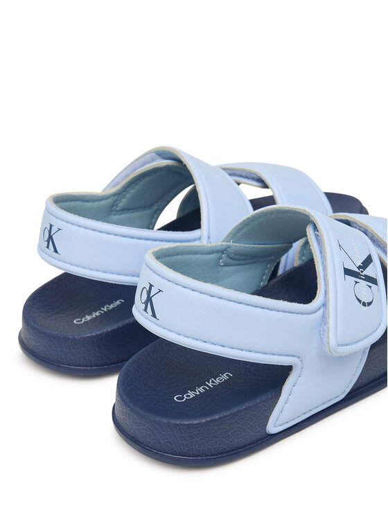 Calvin Klein Calvin Klein Sandály V1XF-83330-1172 S Modrá