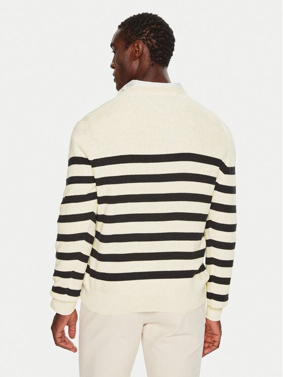 Tommy Hilfiger Tommy Hilfiger Пуловер MW0MW36525 Бежов Regular Fit